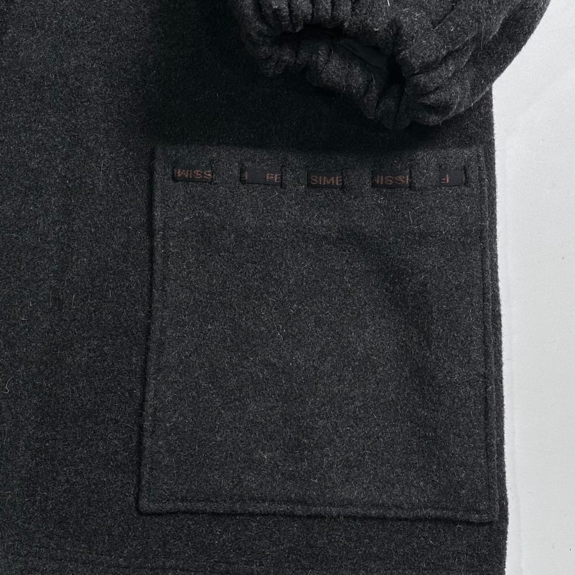 90s 펜디시메 (펜디) 밍크 울 하프 코트 상품이미지6