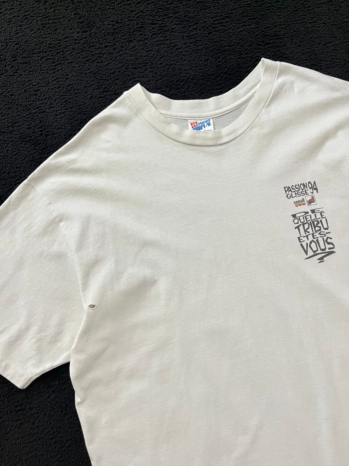 90s USA Hanes Beefy-T 빈티지 펑크 스케이터 티셔츠 상품이미지4