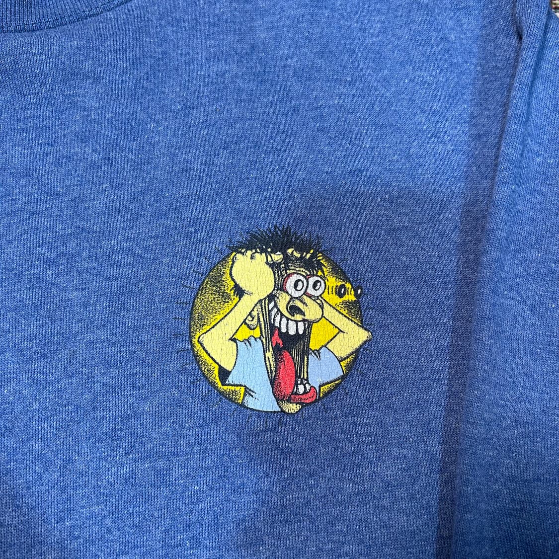 [M] 90s Tultex 프린팅 기모 스웻셔츠 상품이미지3