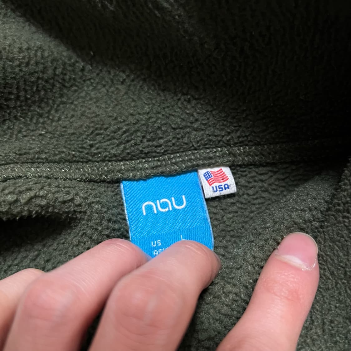 NAU 나우 아노락 풀오버 플리스 후리스 XL  상품이미지5