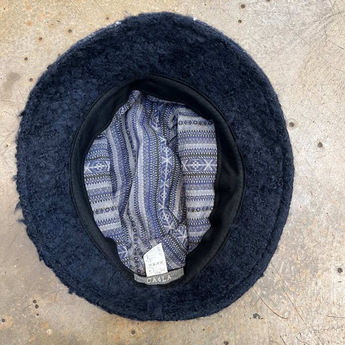 카시라 앙고라 부클 버킷햇  상품이미지6