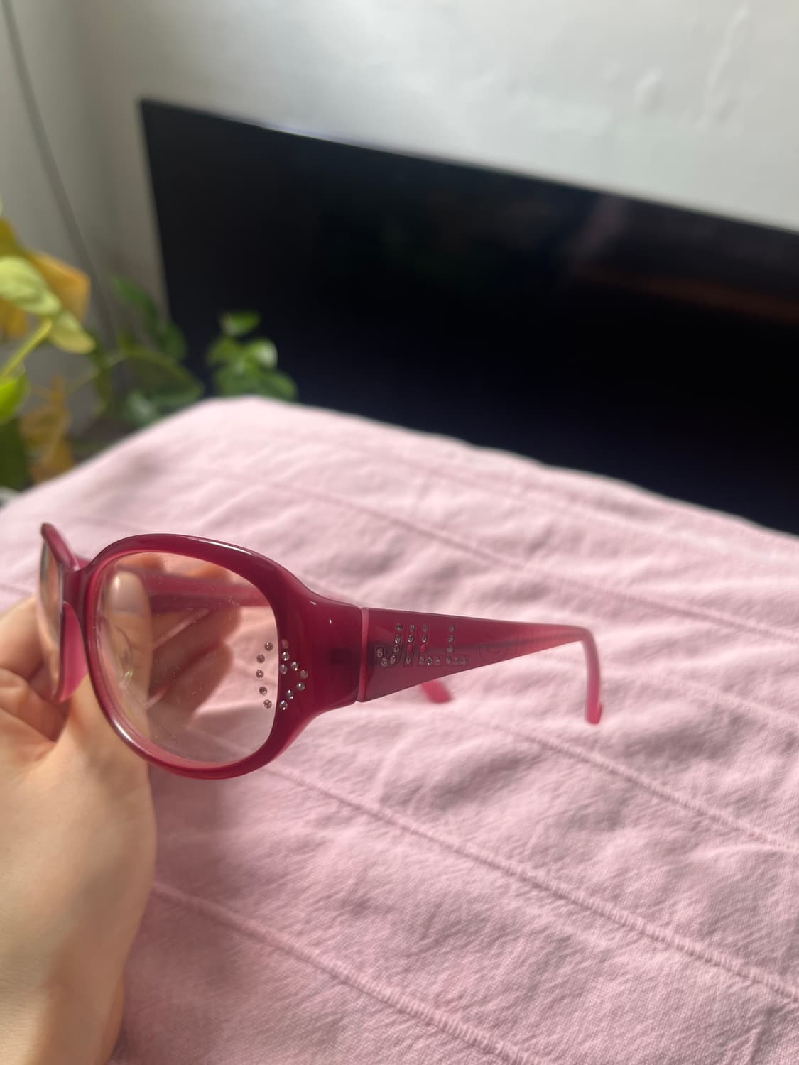 질바이질스튜어트 핑크 선글라스 상품이미지1