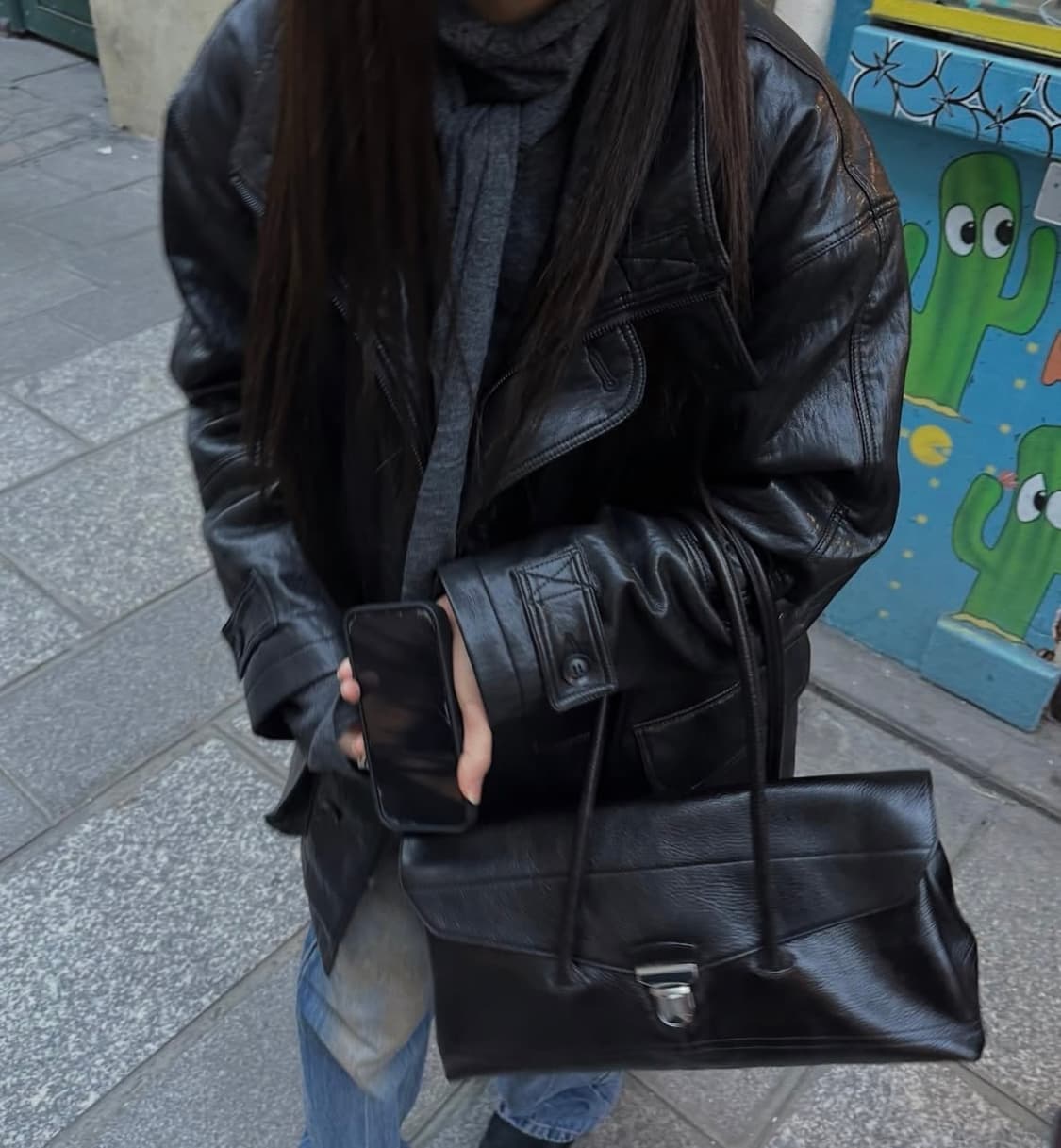 the verlin/leather fur half coat 상품이미지3