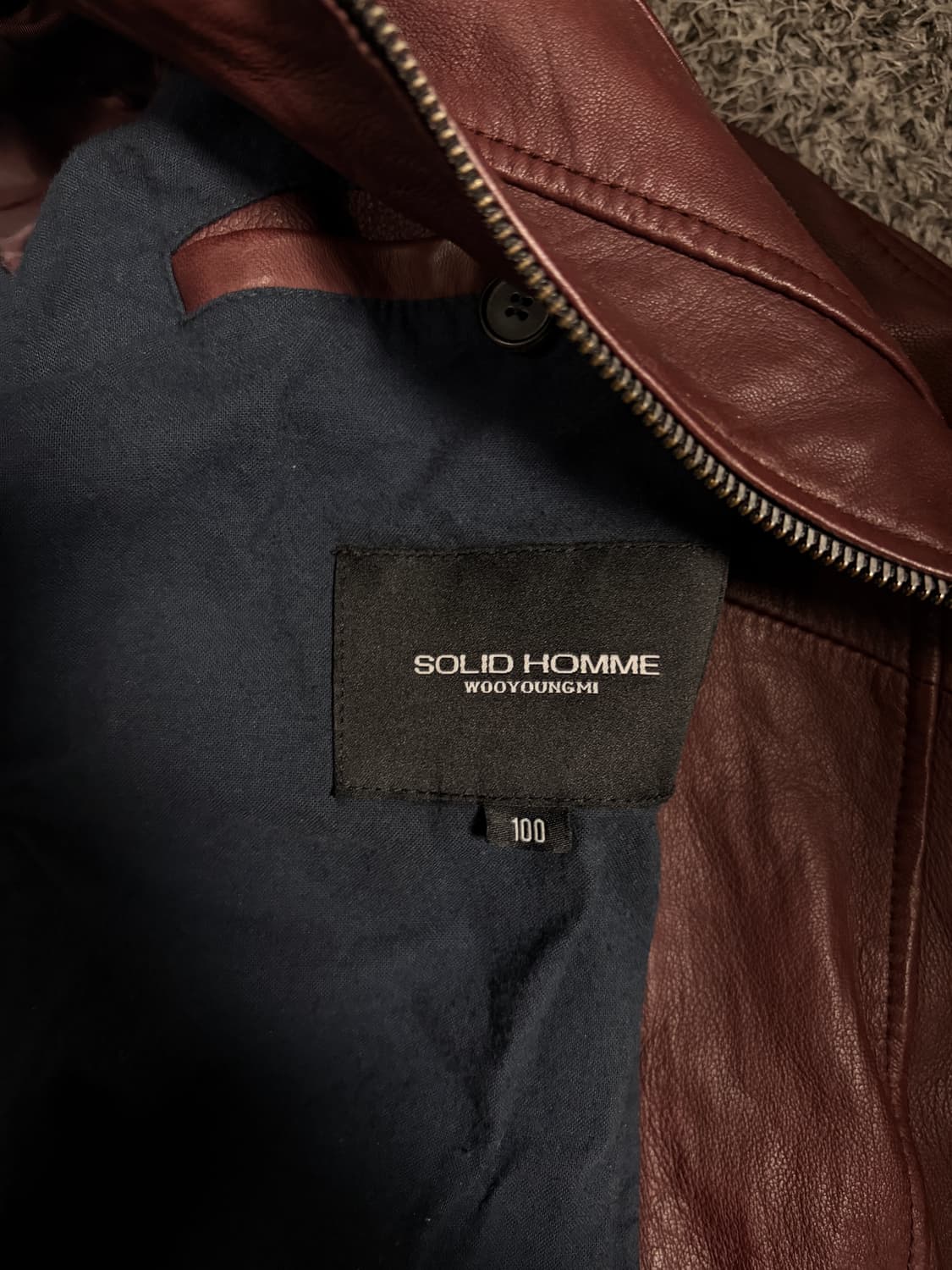 솔리드옴므 양가죽자켓 100 상품이미지2