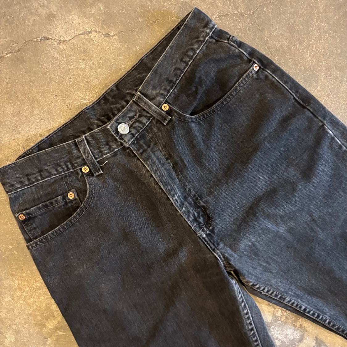 00년대 리바이스 505 흑청 상품이미지6