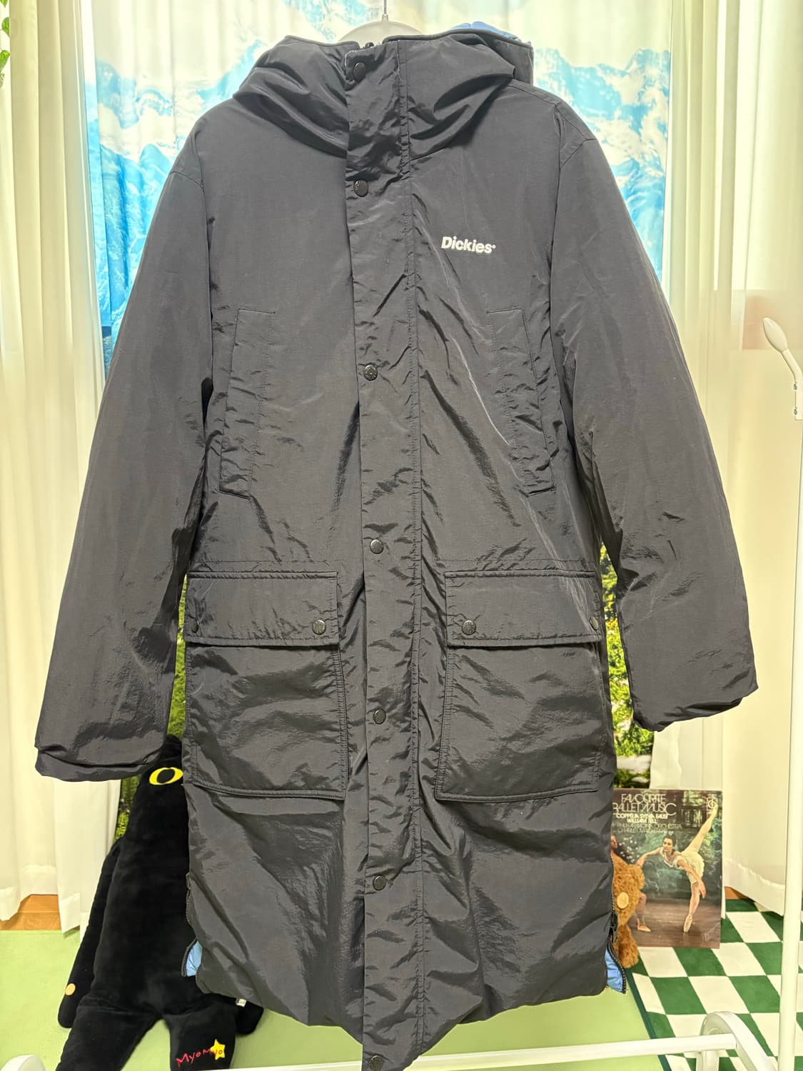 디키즈(Dickies) 양면(리버시블) 롱패딩 상품이미지1