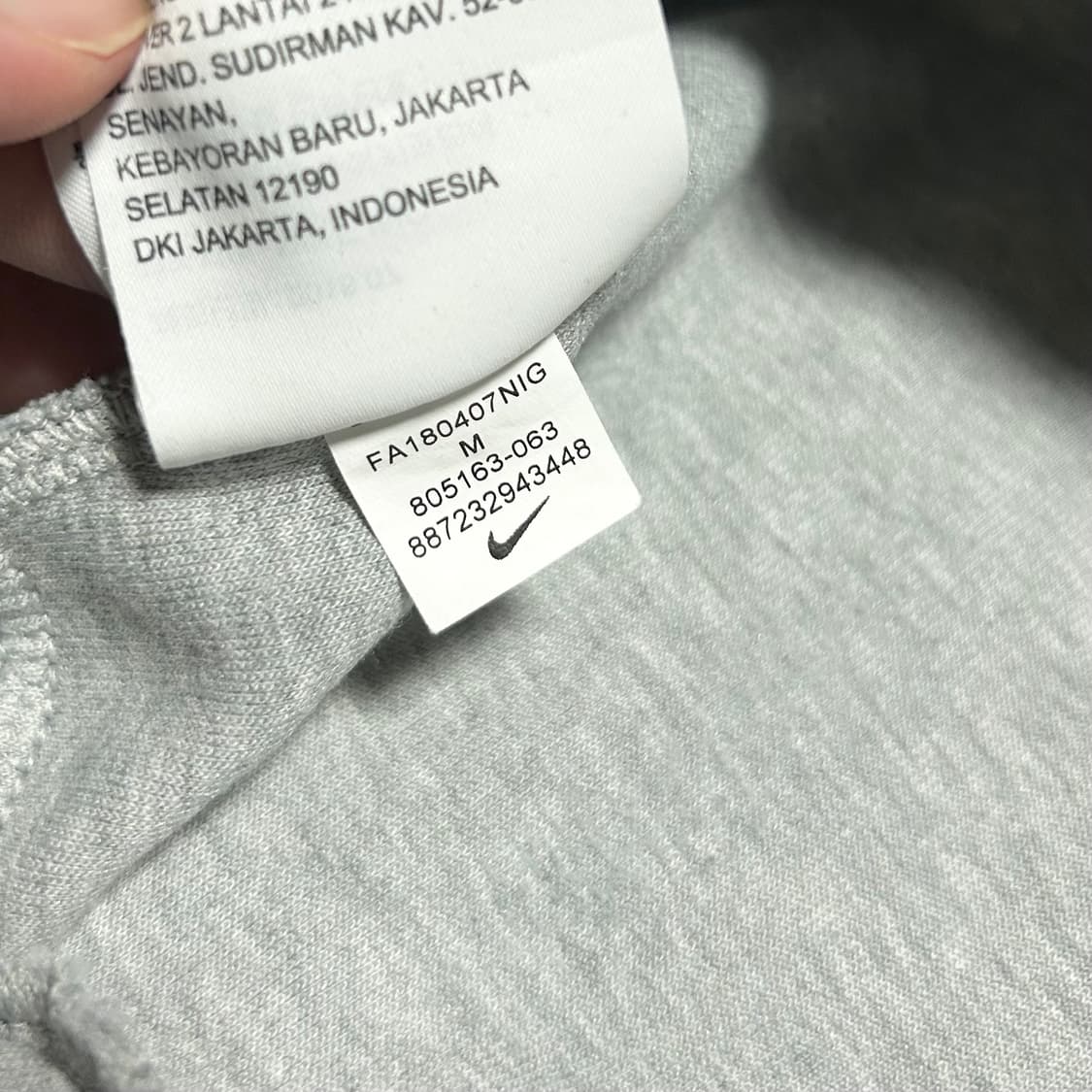 [M] Nike 나이키 테크팩 그레이 트레이닝 팬츠 상품이미지6