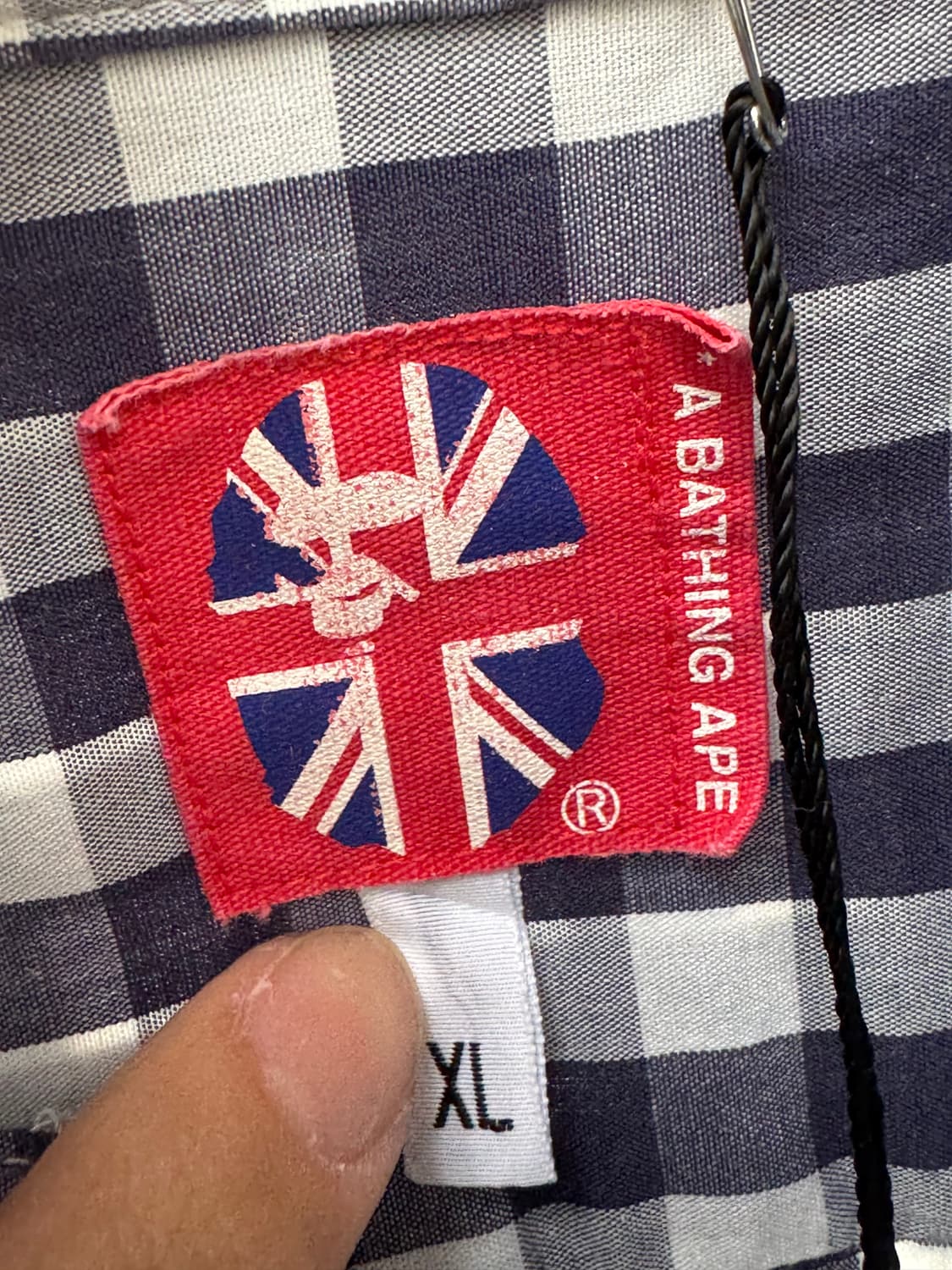 2000‘s 베이프 체크 셔츠 상품이미지8