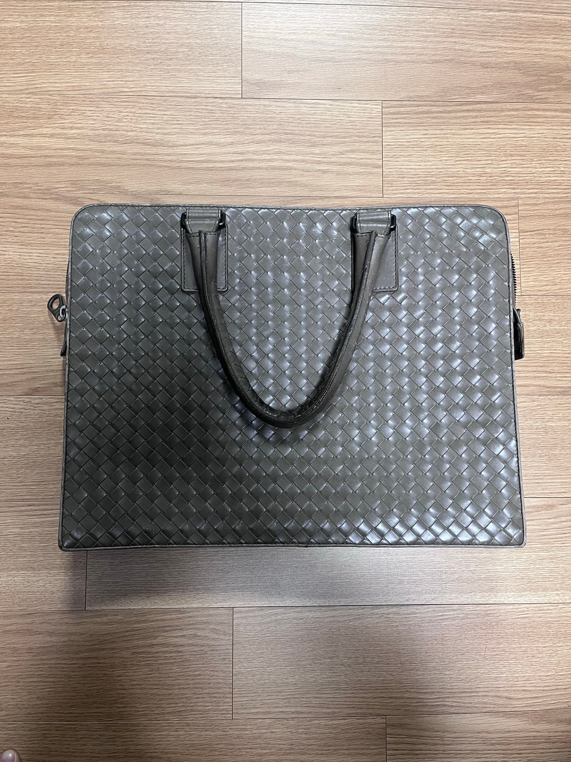 보테가베네타 인트레치아토 토트백 서류가방 토프 그레이 상품이미지1