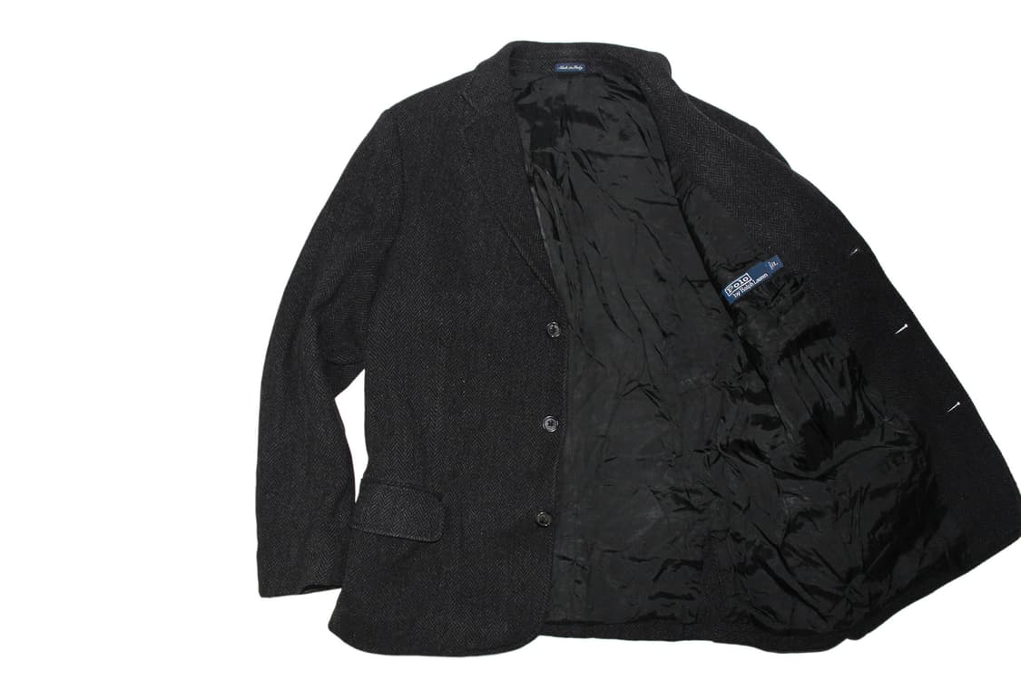 폴로 랄프로렌 퓨어 램스울 해링본 블레이저 자켓 상품이미지10