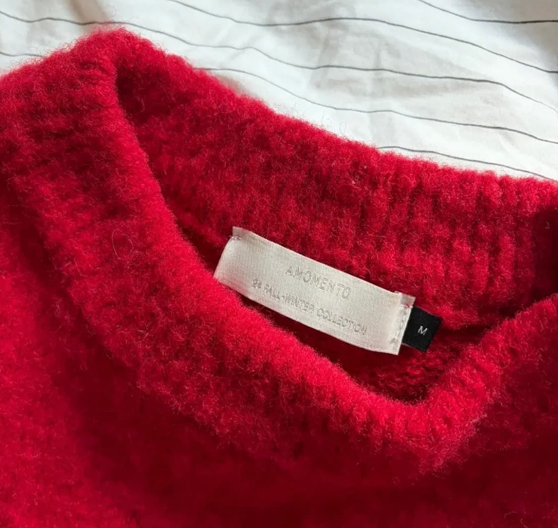 아모멘토 플러피 브러시드 니트  상품이미지4