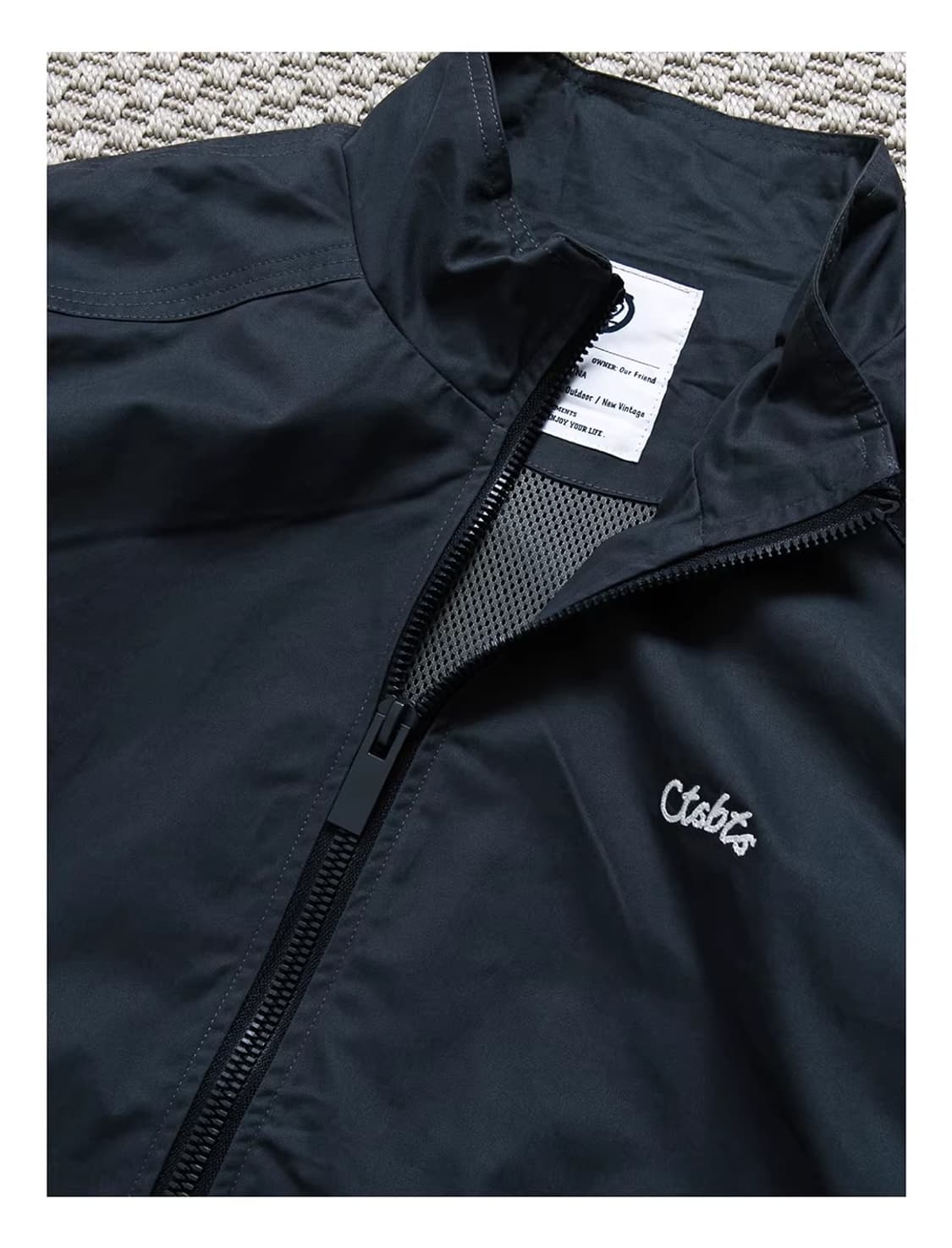 ️️️♦️ JAY / 레트로 워시드 코튼 워크 스포츠 자켓 상품이미지4