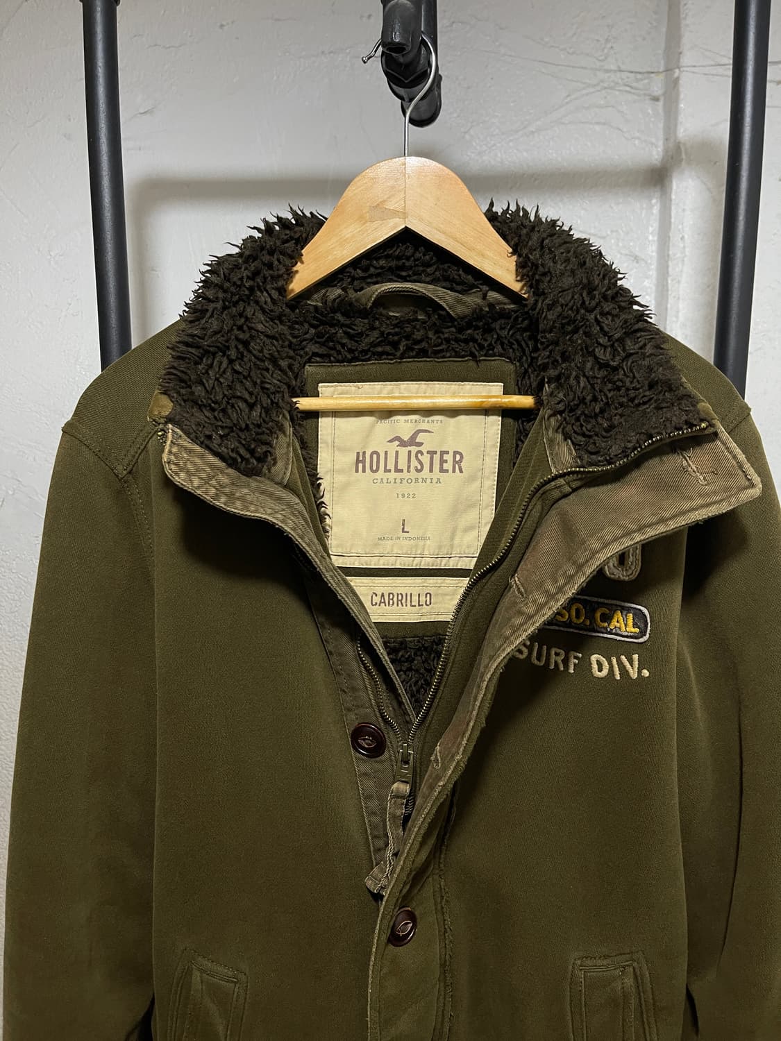 홀리스터 퍼 자켓 상품이미지2