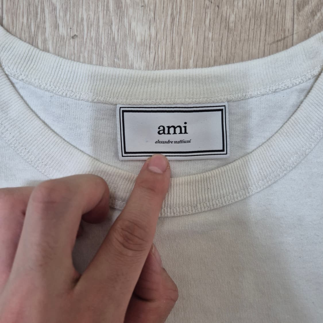 아미 하트 로고 반팔티셔츠 상품이미지5