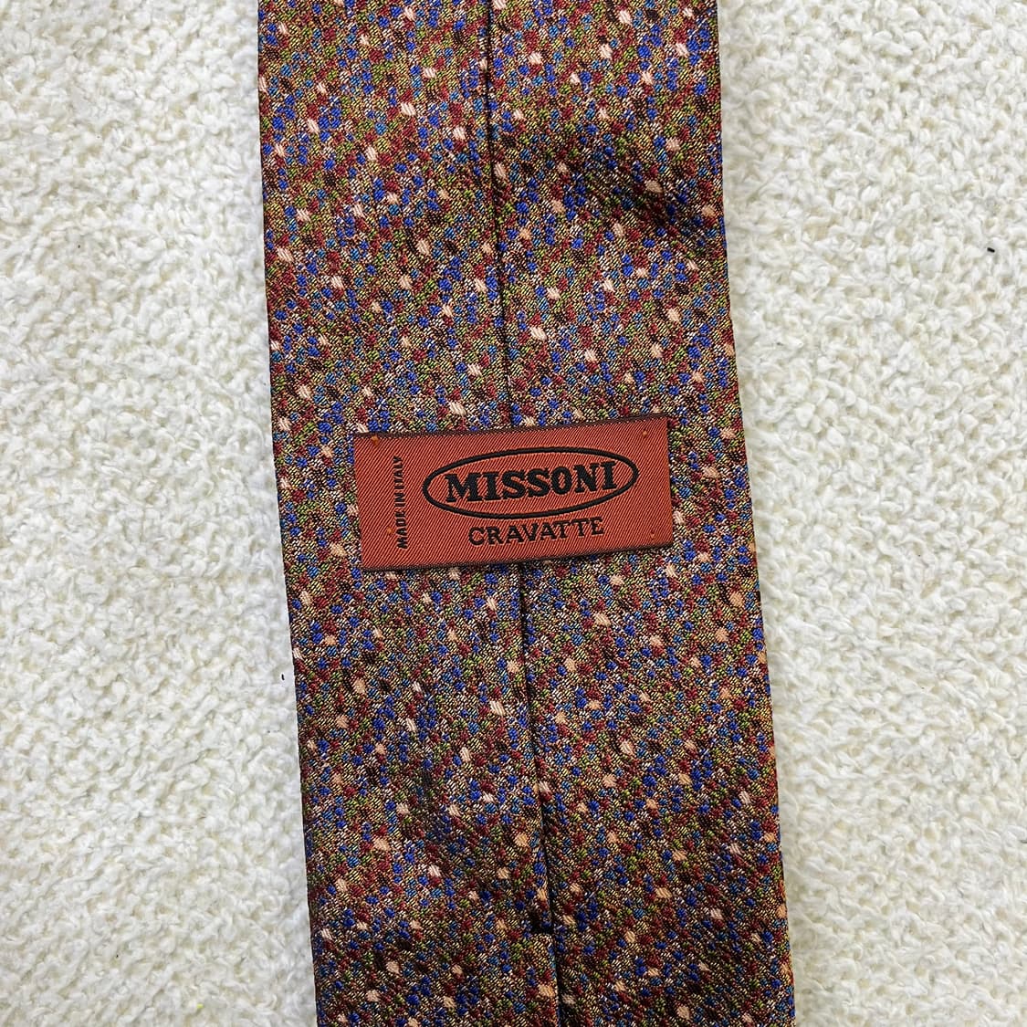 F 미쏘니 멀티컬러 넥타이 0316M 상품이미지3