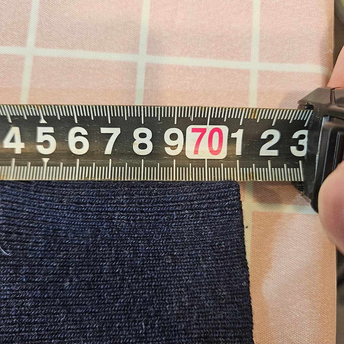 헨리코튼 반집업 남성 니트 네이비 L 상품이미지8