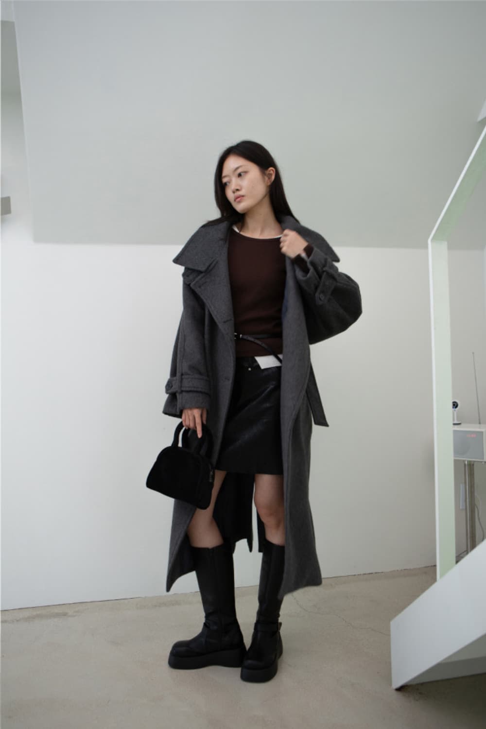 포트레이트 맥시 코트 상품이미지3