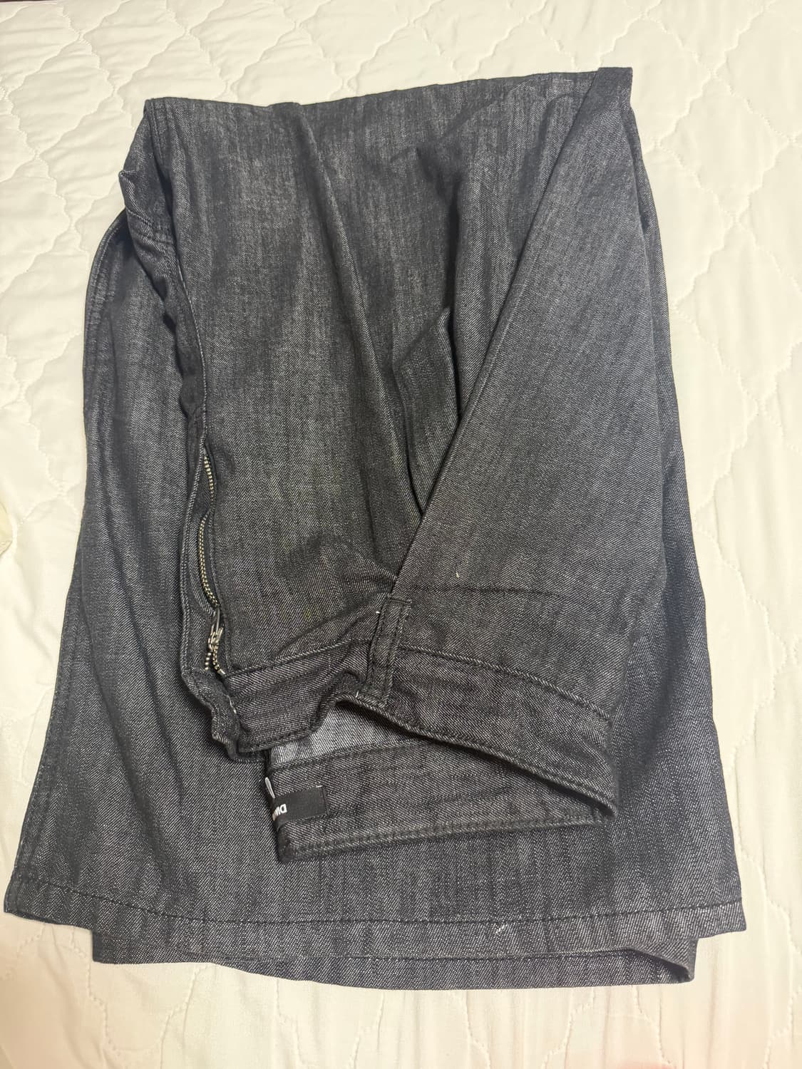 Diagonal RELAXED WIDE DENIM PANTS 상품이미지4