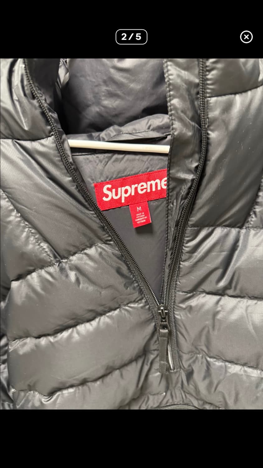 Supreme 마이크로다운 패딩 m 상품이미지3