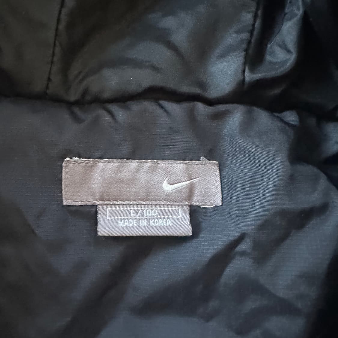 나이키 블랙 후드 패딩 상품이미지4