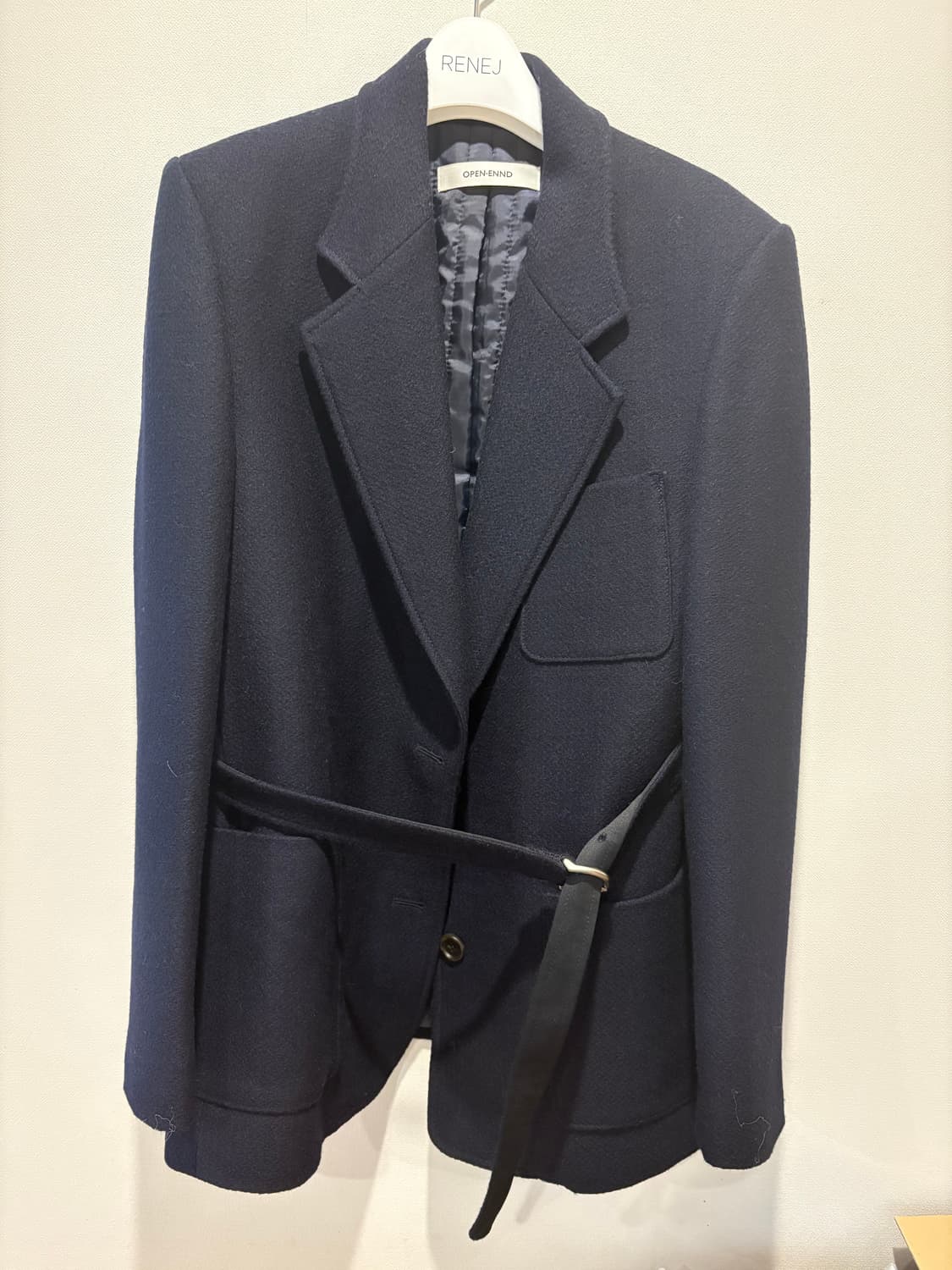 오픈엔드 네이비 자켓코트 m  상품이미지1