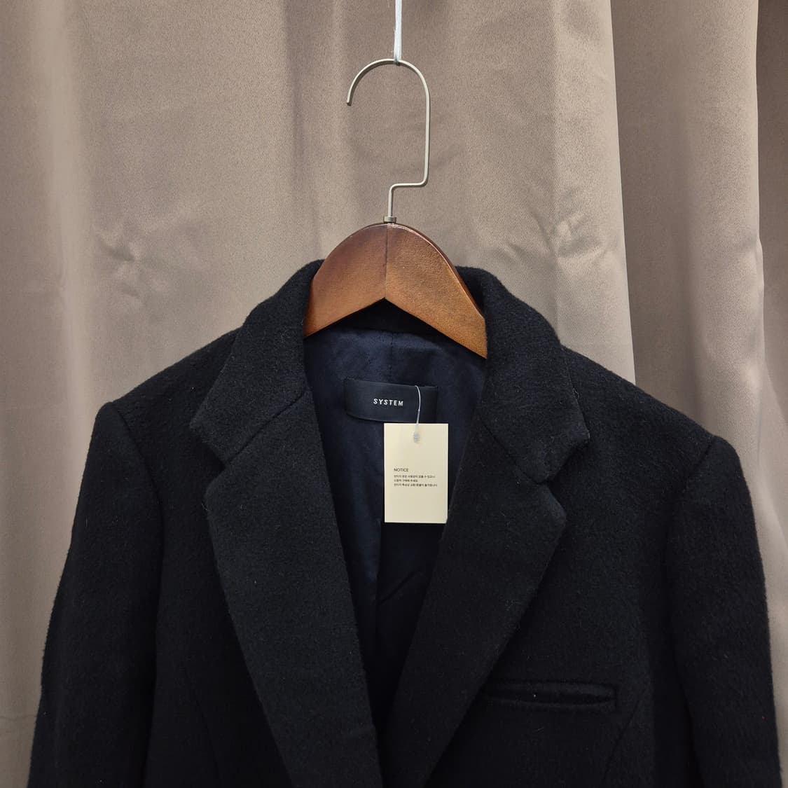 시스템 캐시미어 블랜디드 코트 80 상품이미지2