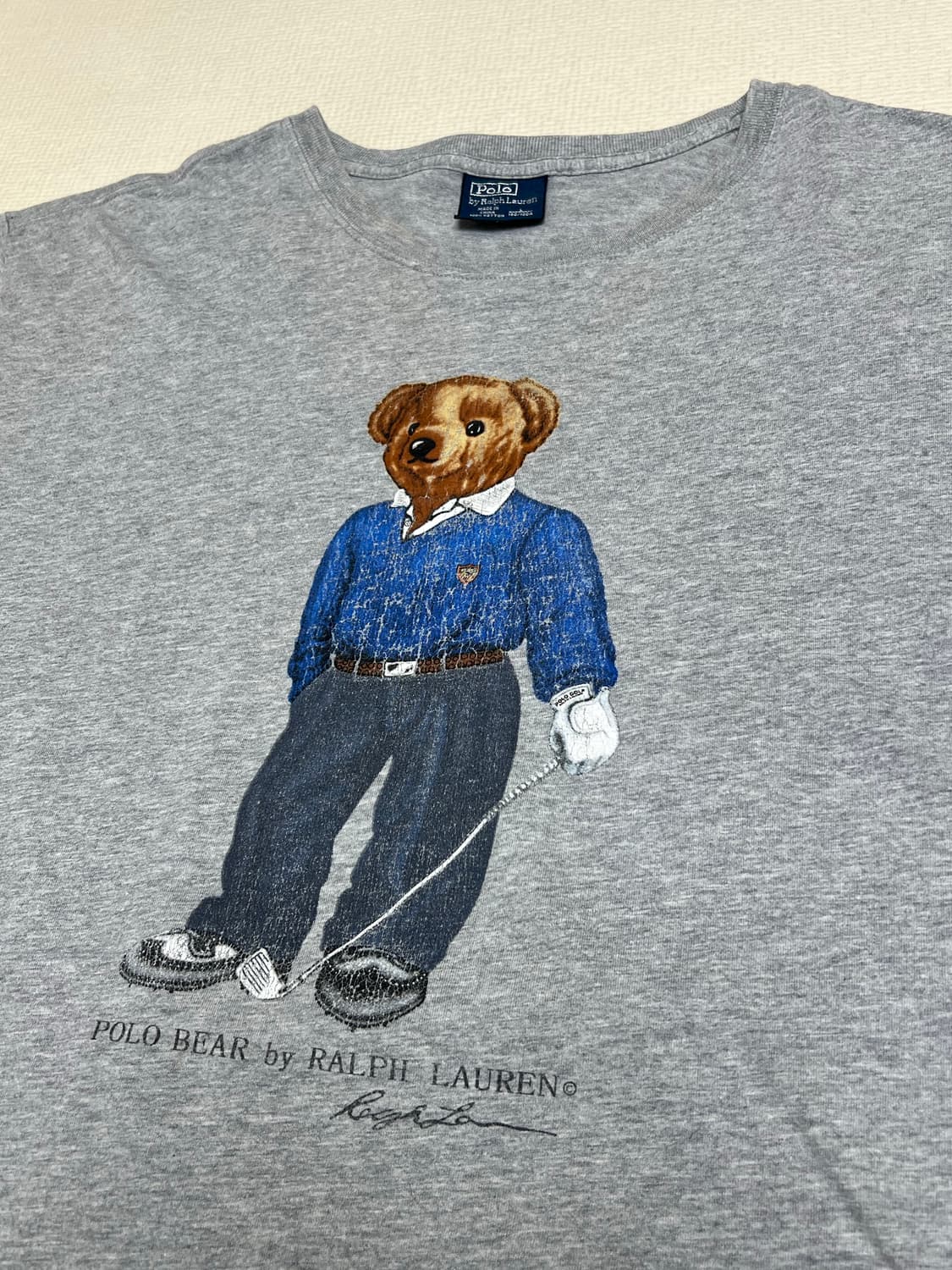 00s 폴로 랄프로렌 골프 베어 티셔츠 L사이즈 상품이미지2