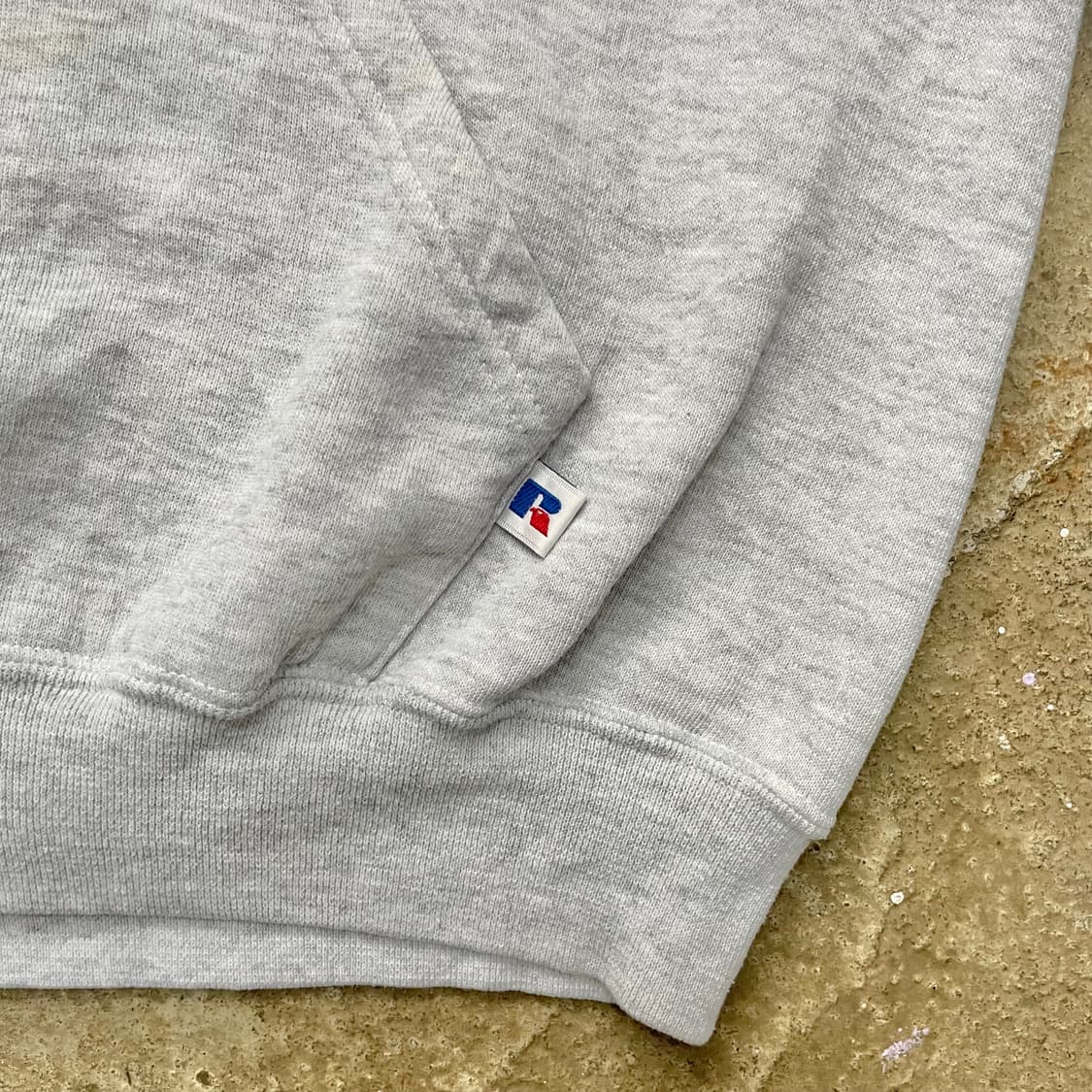 90's 러셀 플레인 스웻 후디 L 상품이미지6