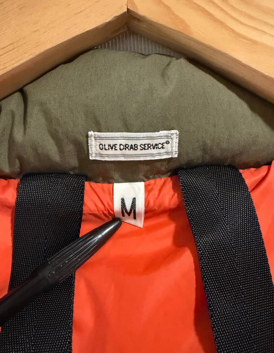 올리브드랩서비스 문라이더 패딩 자켓 상품이미지4