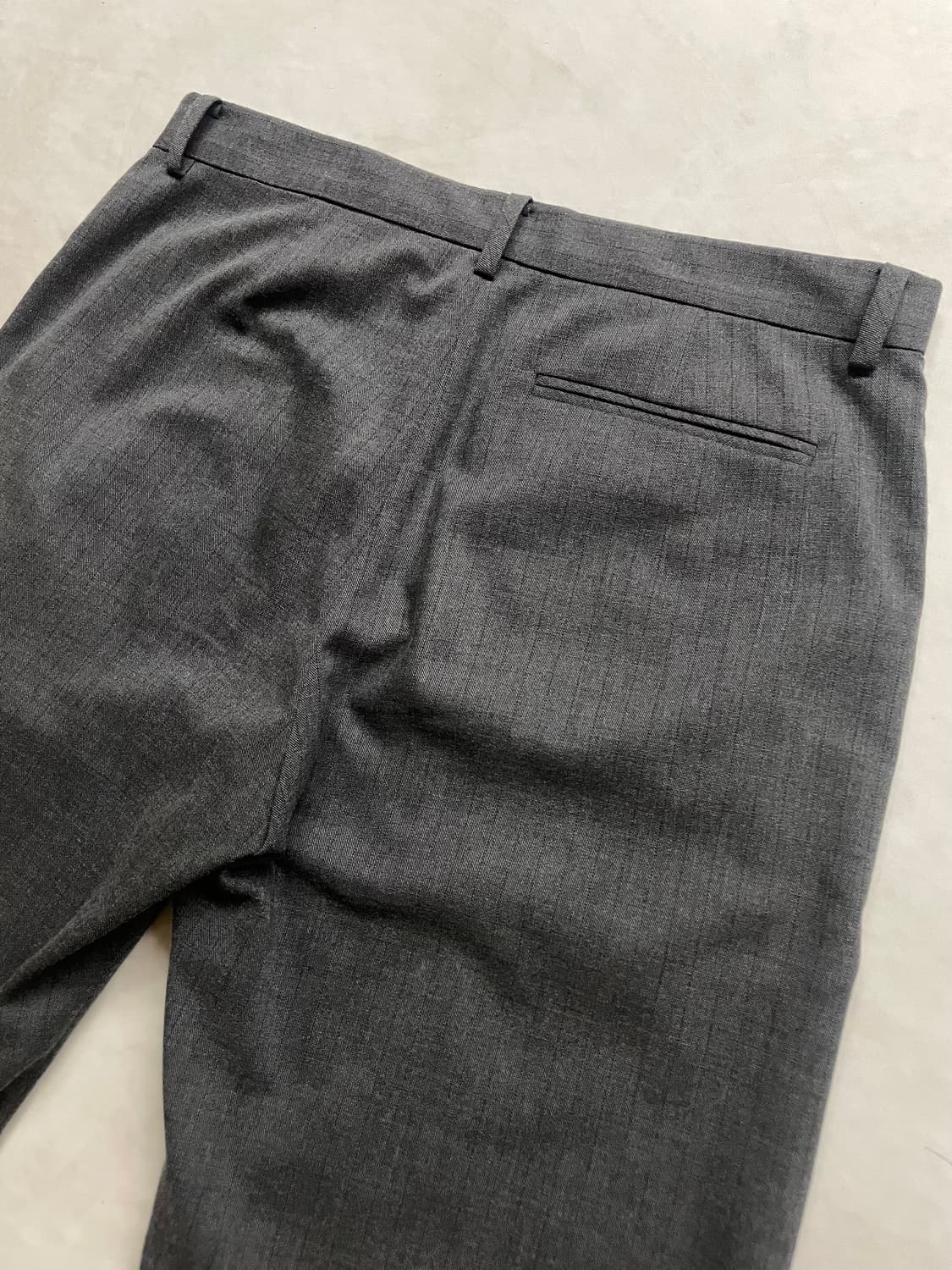 3) 머듈 슬랙스 스트라이프 그레이 상품이미지7