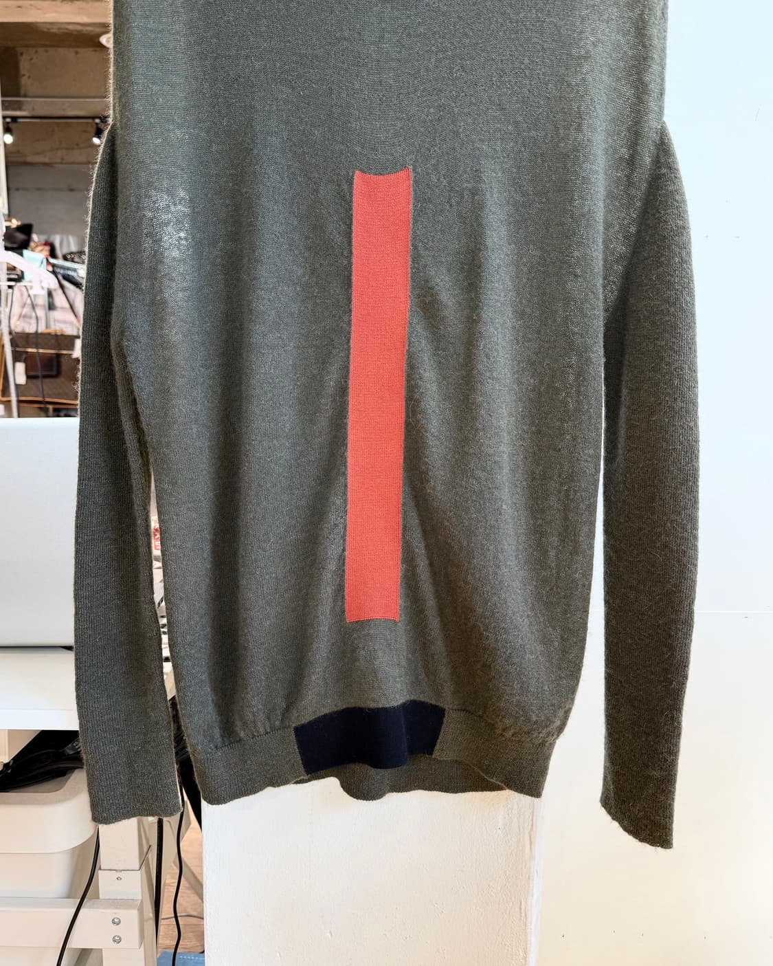 릭 오웬스 브라운 알파카 혼방 니트  상품이미지6