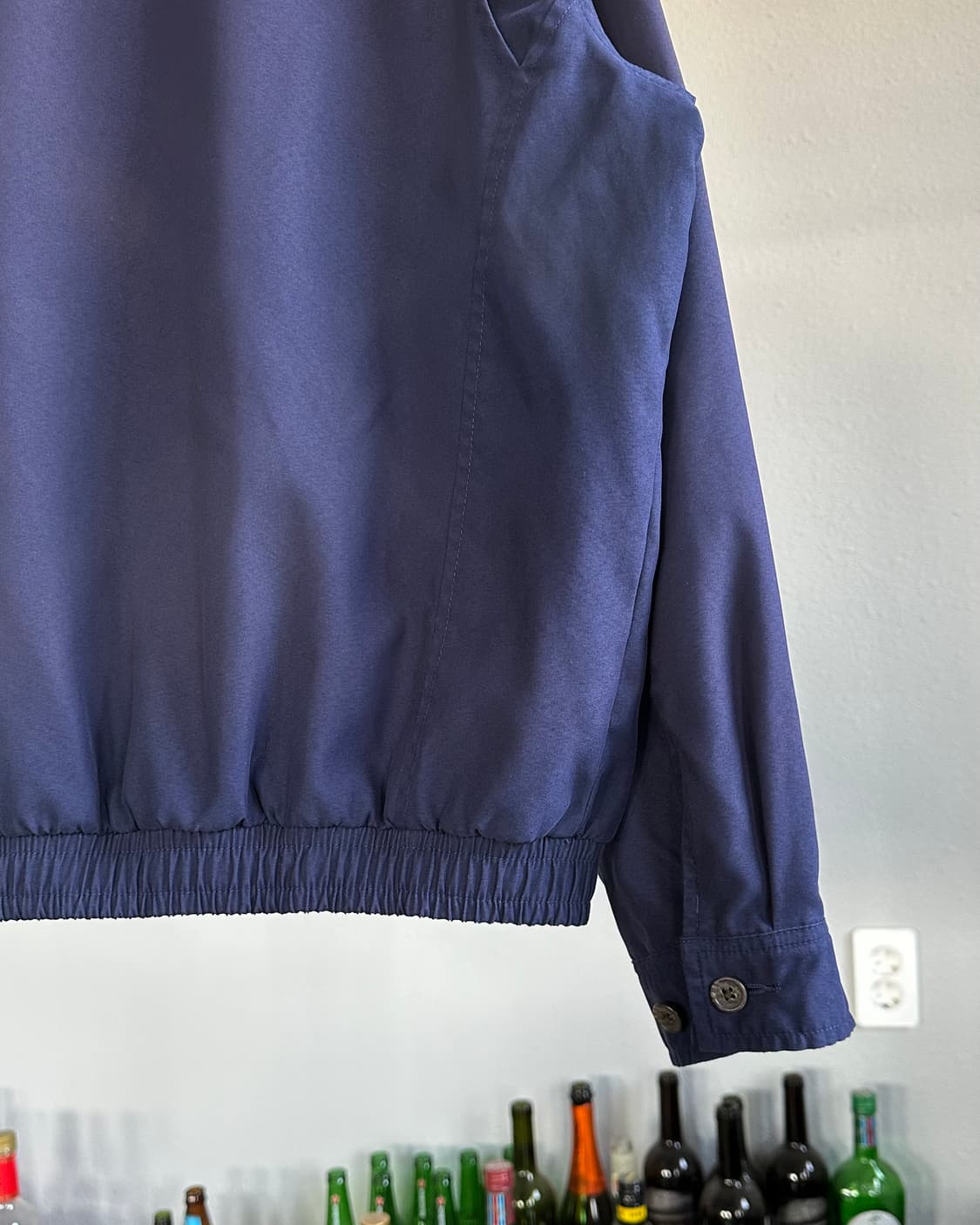 [M-L]폴로 랄프로렌 체크 라이닝 바이스윙 블루종 자켓 상품이미지7