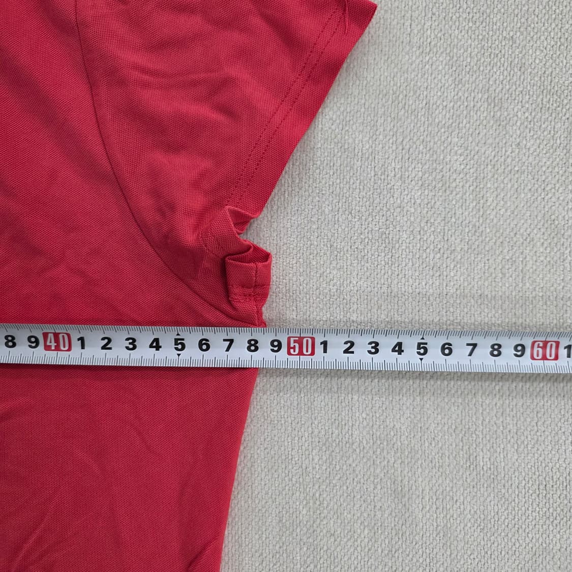 실측 먼싱웨어 펭귄 로고 카라 반팔티 0224J 상품이미지5