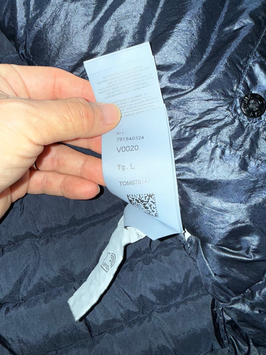 스톤아일랜드 룸우븐다운자켓 경량패딩 L사이즈 상품이미지4