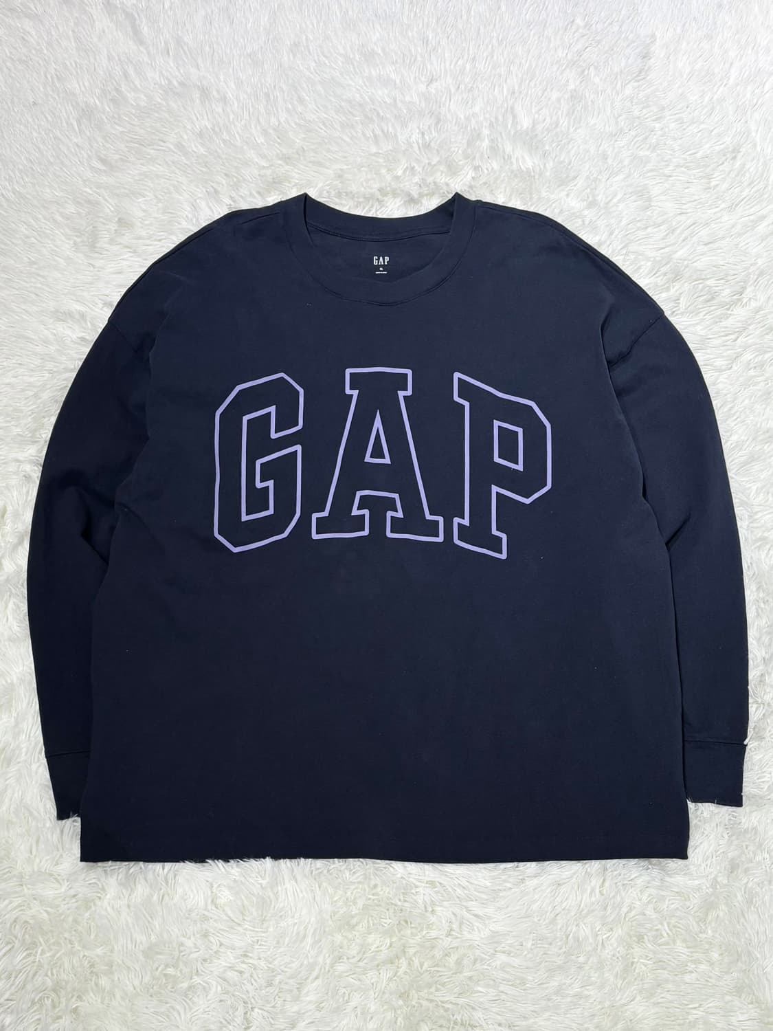 갭 네이비 빅로고 슬리브 상품이미지3