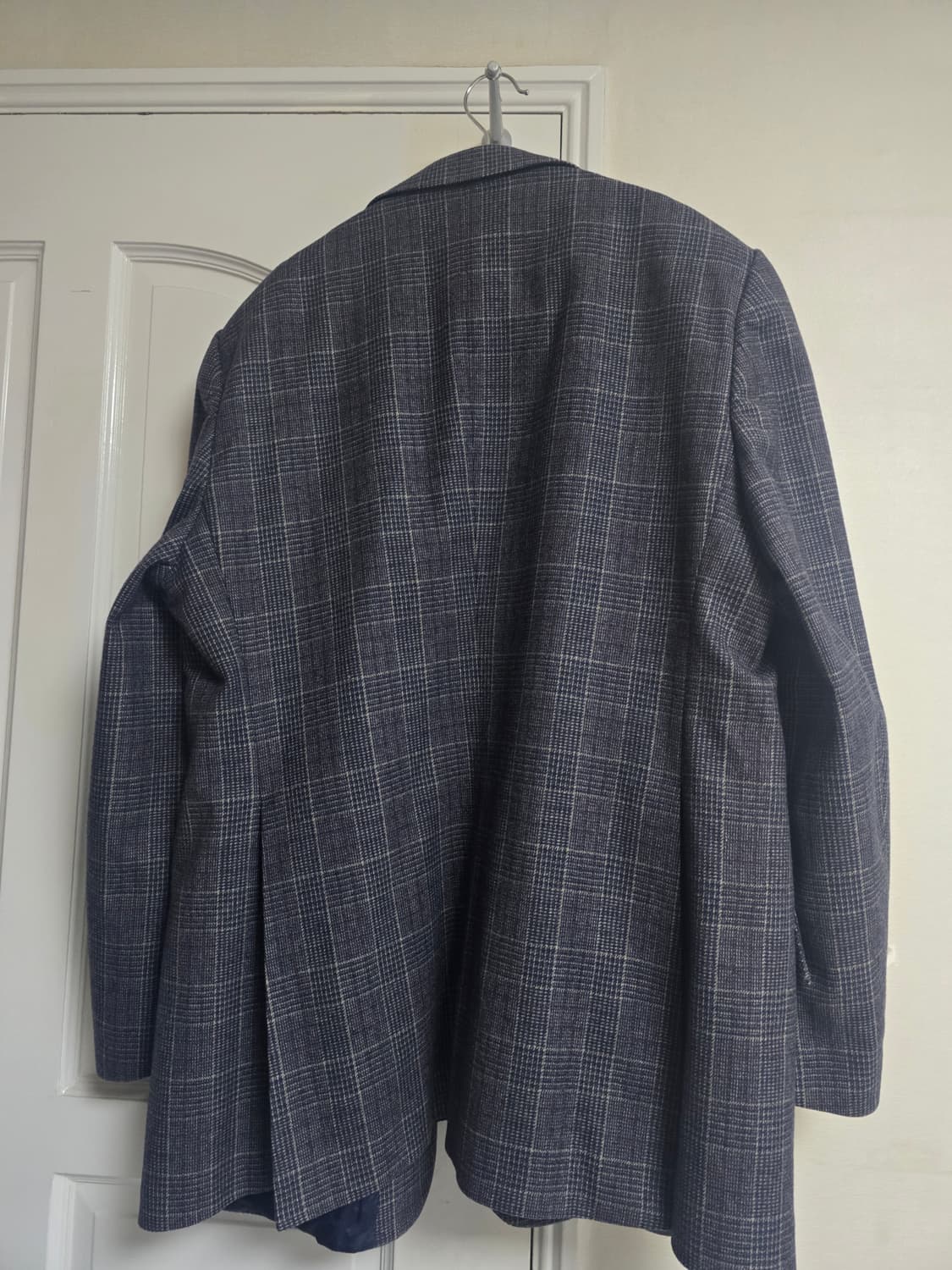 생로랑 체크 블레이져 상품이미지2