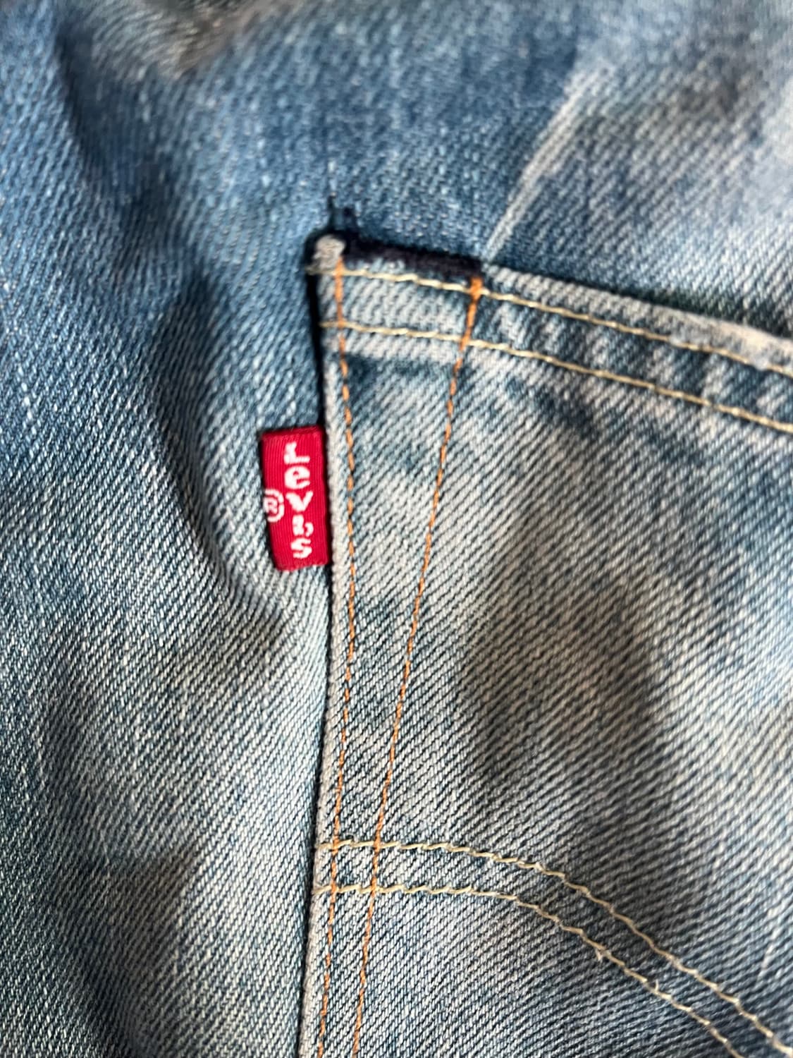 LEVI‘S 501 ORIGINAL FIT JEANS (W36 / Hem 상품이미지4