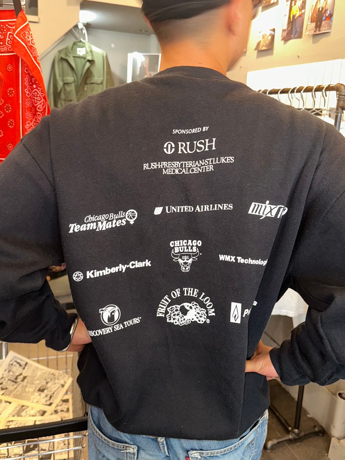 90’s Tultex Jazzercise sponsor sweatshir 상품이미지9