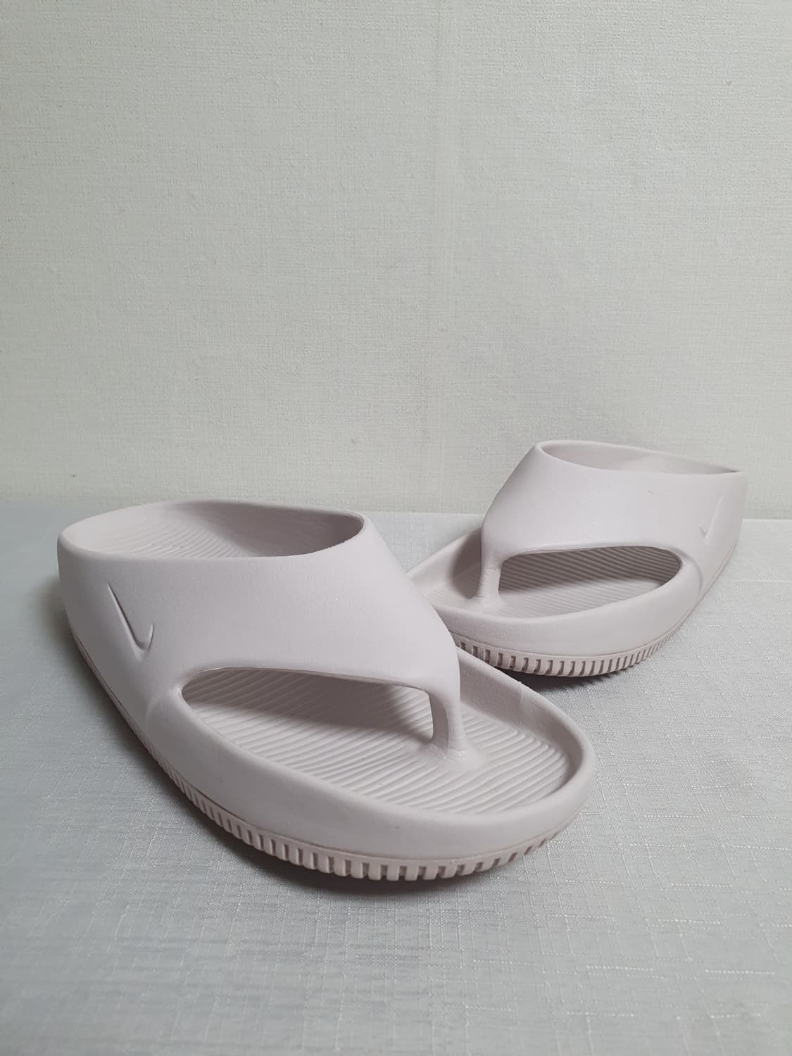 택포가 260mm 나이키 쪼리 캄 플립플랍 라이트그레이 상품이미지4