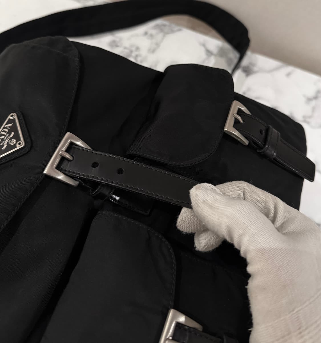 정품 프라다 백팩 스몰  상품이미지7