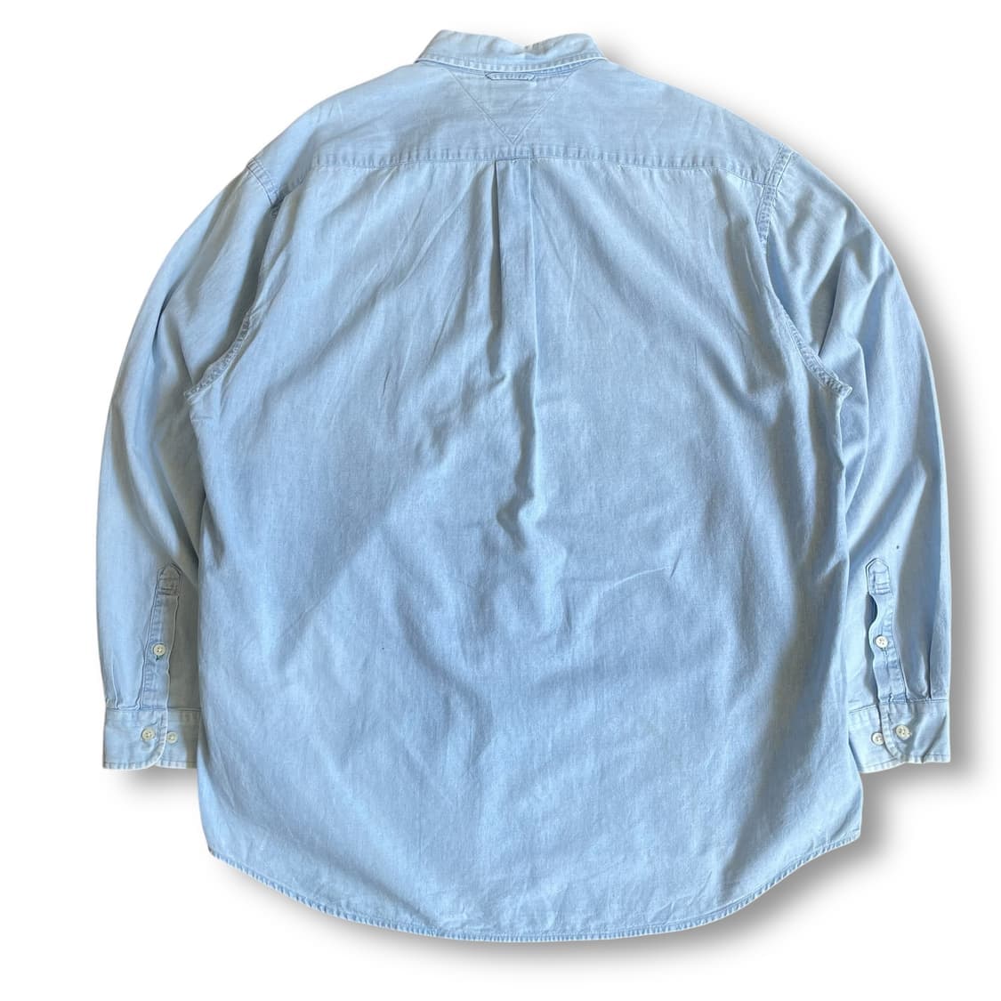 타미힐피거 원포켓 연청 데님 셔츠 XL 상품이미지2