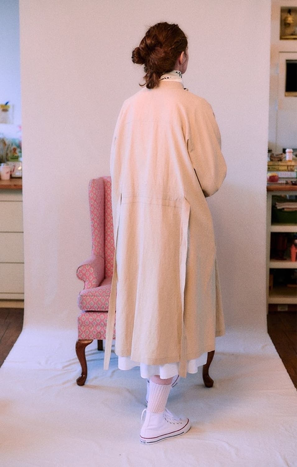 viaplain 비아플레인 셔츠 롱원피스 상품이미지3