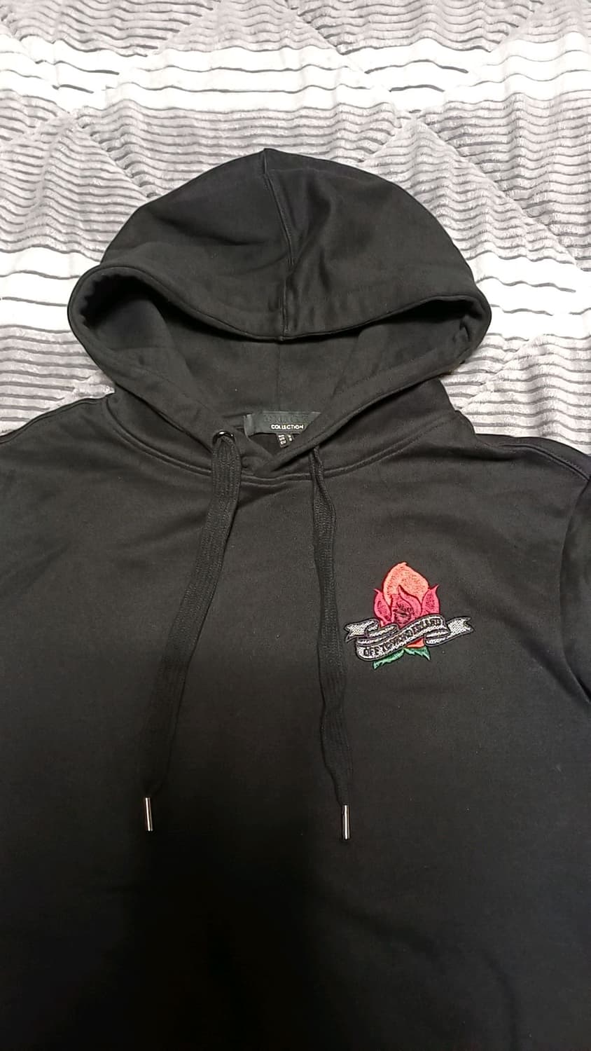 에이치커넥트 오버핏기모후드 실측100 가슴58 기장73 상품이미지3