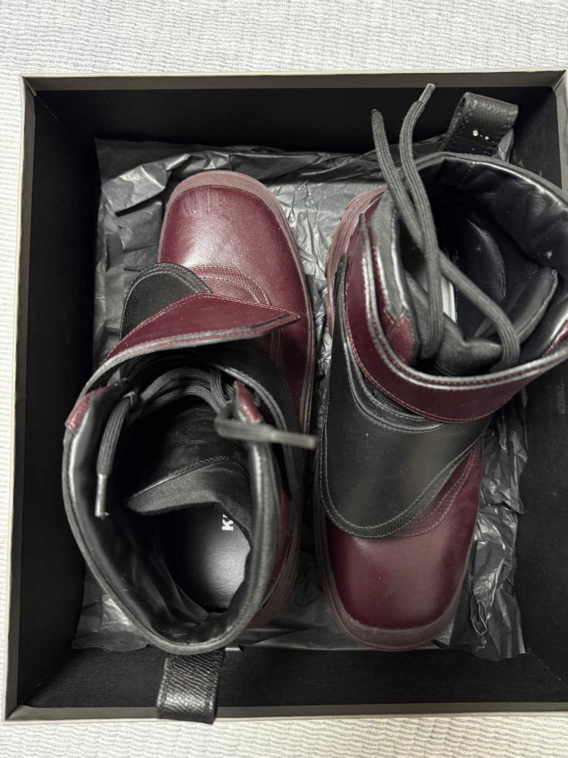 [43] 키코 코스카디노브 톤킨 부츠 버건디 상품이미지4