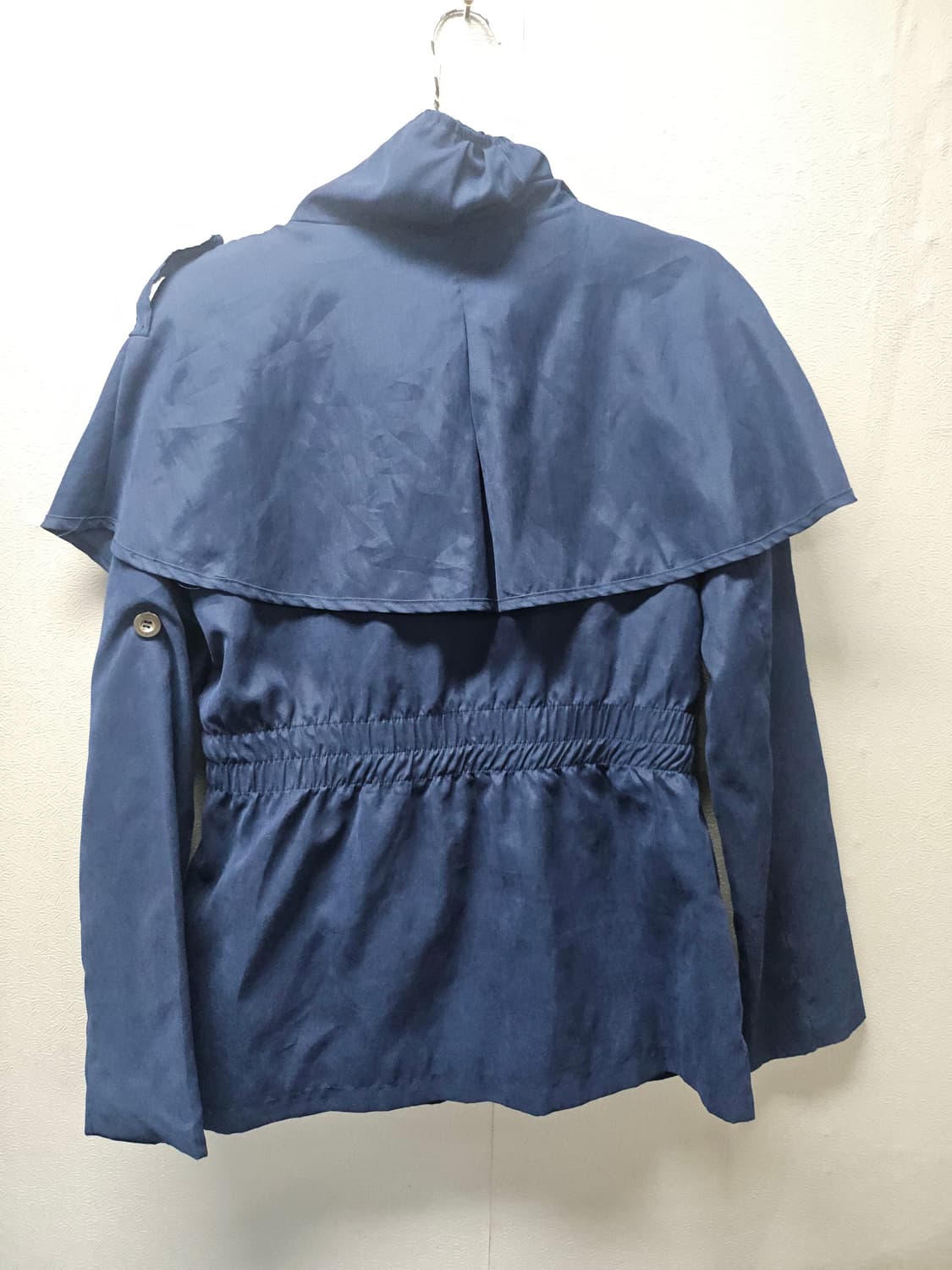 블루 바람막이 자켓 S 상품이미지2