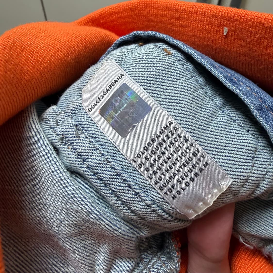 돌체앤가바나 이태리 여성 데님 청자켓 36  상품이미지6