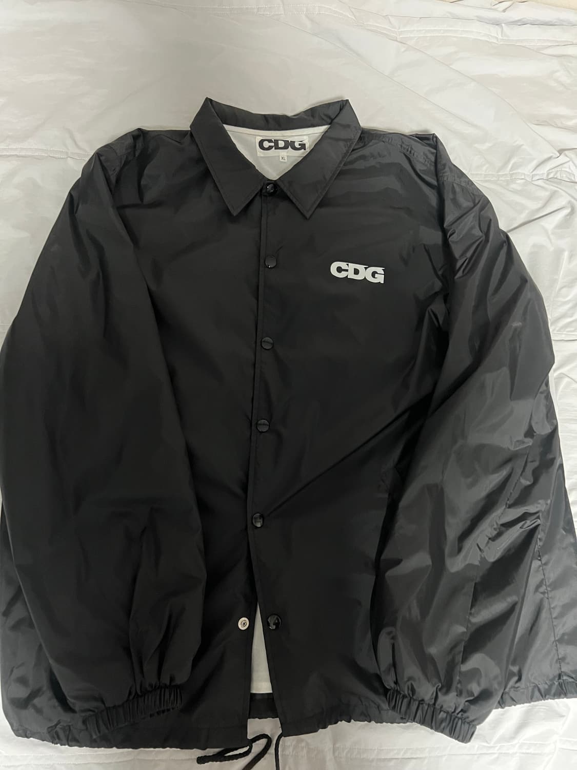 (XL) 꼼데가르송 cdg 코치 자켓 블랙 상품이미지2