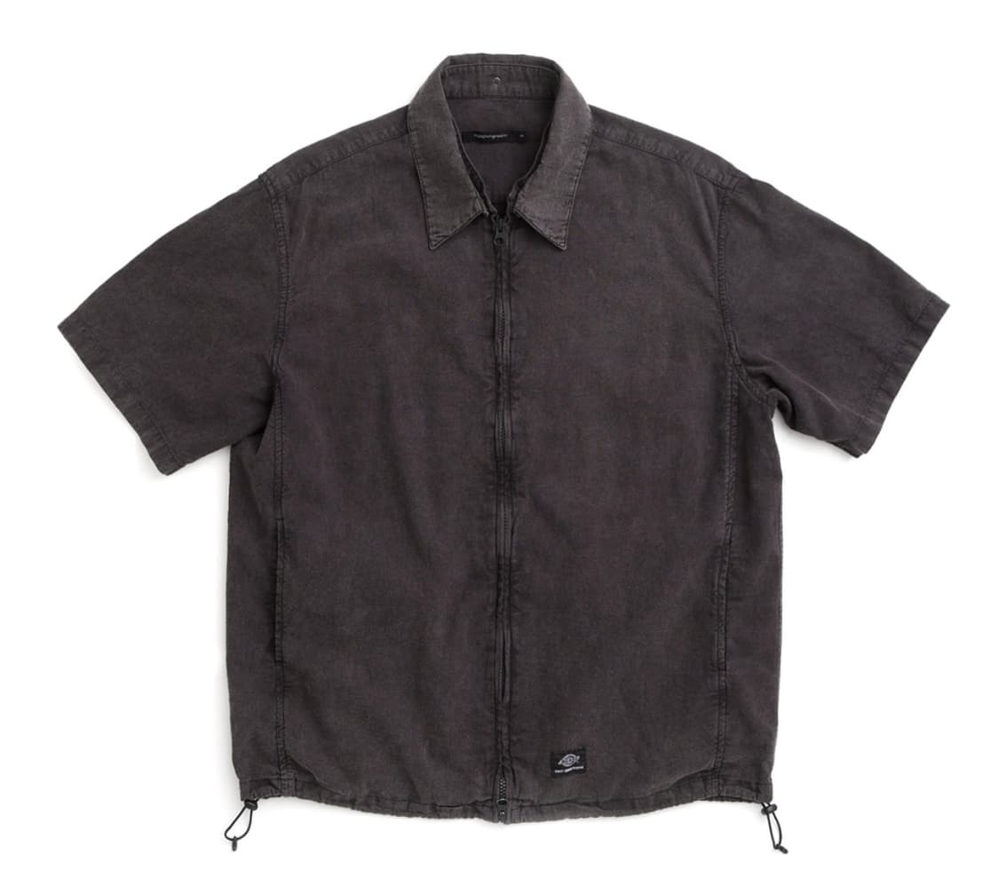 해칭룸X디키즈 집셔켓 워시드 브라운 상품이미지1