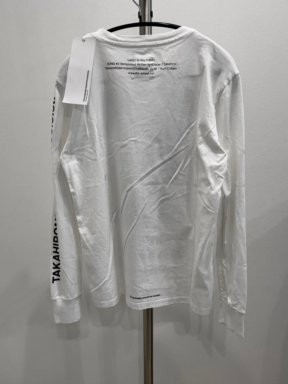 솔로이스트 19ss 찰스피터슨 롱슬리브 상품이미지2