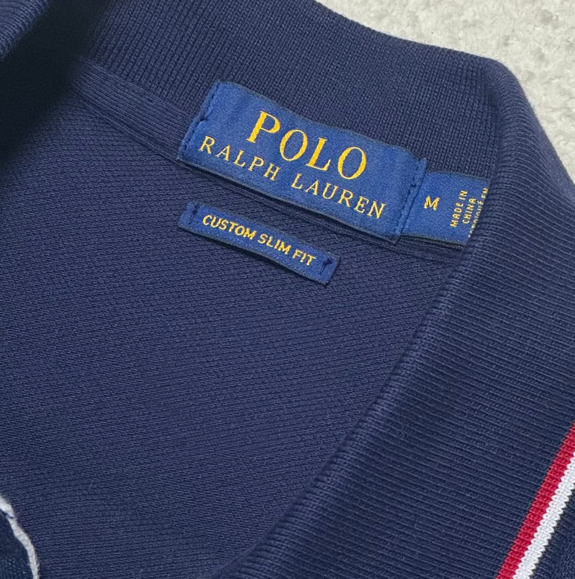 폴로 랄프로렌 USA 네이비 화이트 반팔 상품이미지4